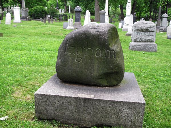 Ingham family grave New York