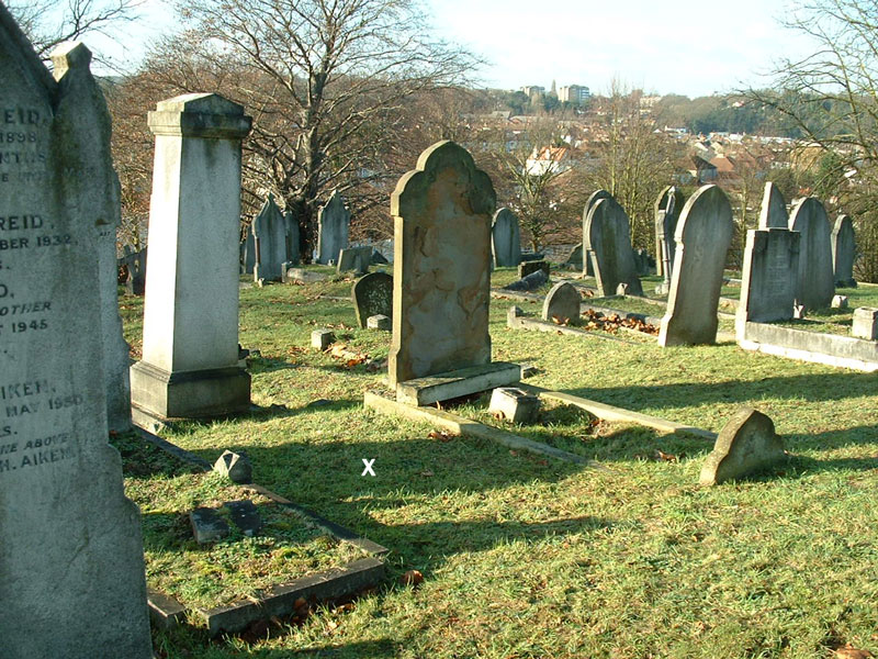 John and Anne (Simpson) Gillespie - grave photo