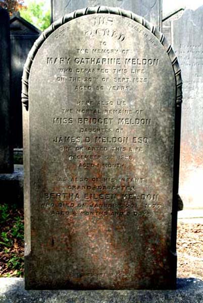 Meldon family grave at Glasnevin