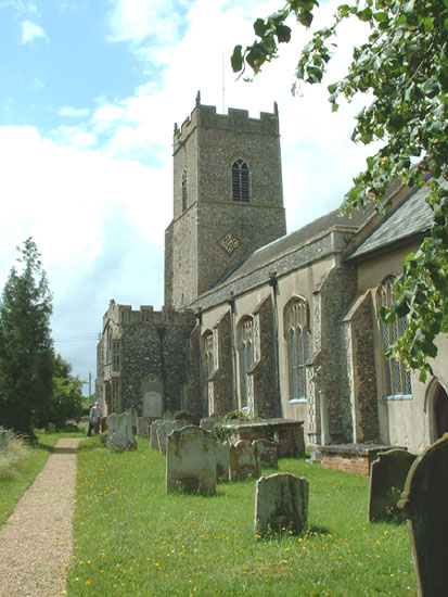 St. John the Baptist, Metfield, Suffolk.