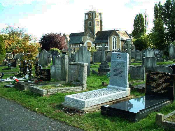 Grave at Camberwell New Cemetery 29 Sept 2012