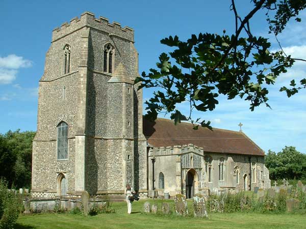 St. Ethelbert Church, Tannington, Suffolk.